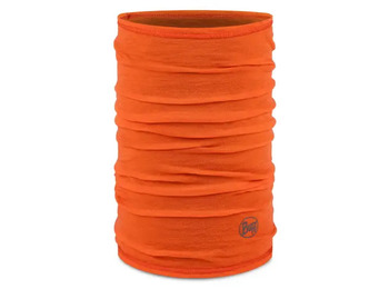 Buff Merino Leve Sólido Poppy Neck Gaiter