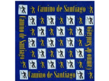 Braga De Cuello Camino De Santiago Peregrinos MyL Azul
