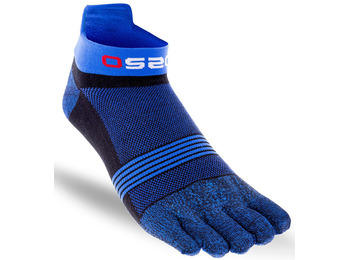 OS2O Run Blue toe meia