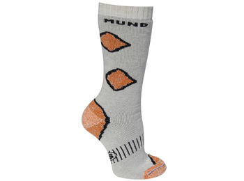 Mund Ski Outlast Kids Sock Beige / Orange