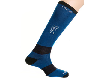 Meia de esqui cross country Mund marinho / azul