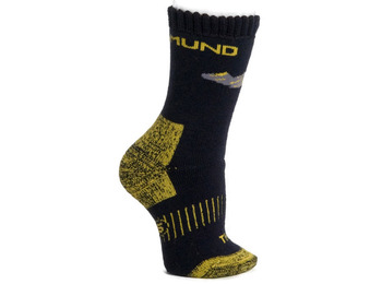 Meia Mund Himalaya Kids Azul Marinho-Amarelo