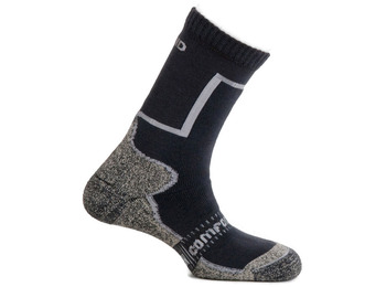 Meia Mund Pamir Preto-Cinza