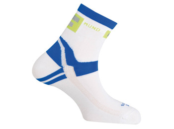 Mund Running / Cycling Sock Branco-Azul
