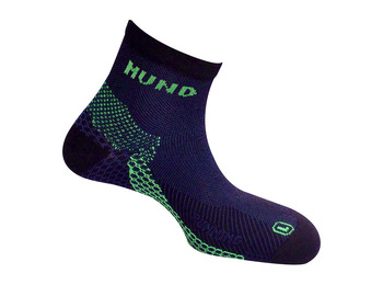 Mund Running New Black Sock