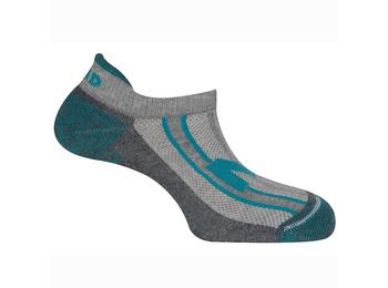 Mund Invisible Terry Socks Grey-Blue