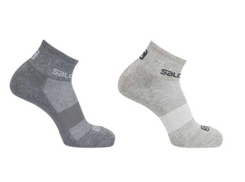 Meias Salomon Evasion Ankle (2 pares) cinzento