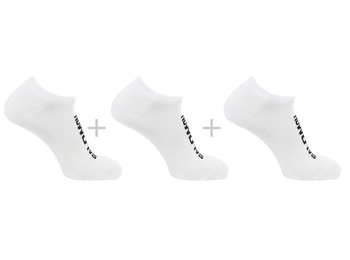 Meias Salomon Everyday Low 3 Pares Branco