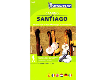 Caminho de Santiago Michelin 1: 150.000