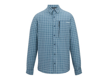 Camisa Regatta Anti-insectos Travel Light Quadros Azul