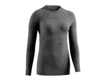 Camisa Lurbel Merino Hollow Long Sleeves W Gris