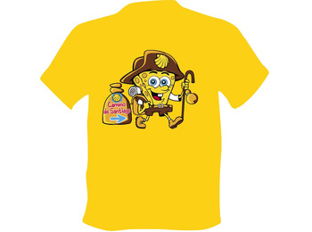 Camiseta menino Bob Esponja - Camino de Santiago
