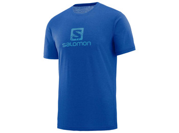Camiseta Salomon Explorar Gráfico SS Tee Azul