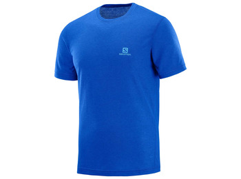 Camiseta Salomon Explorar SS Tee Azul