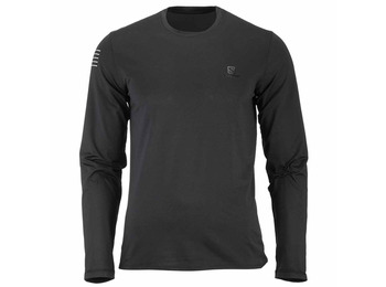 Salomon Pulse LS Tee Camiseta preta