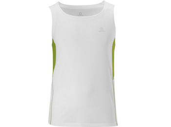 Camiseta Salomon Trail Tank M Branco
