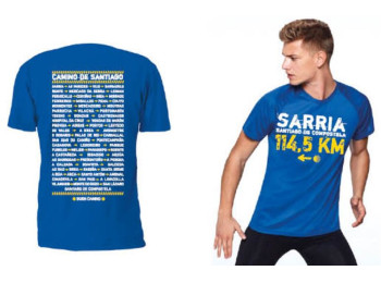 T-shirt Sarria 114,5 KM