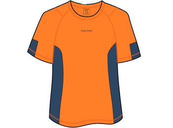 Camiseta Trangoworld Kinley Orange 5G6