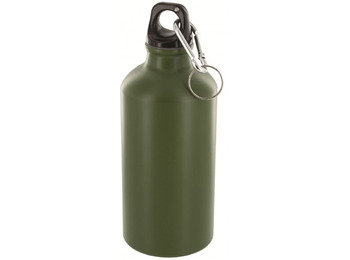 Cantina de alumínio Highlander 0,5 litro verde escuro