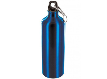 Garrafa de água de alumínio Highlander 1 litro azul