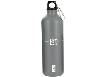 Garrafa de água Elementerre Pear 750 ML Gris antracita
