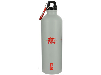 Garrafa de água Elementerre Pear 750 ML Gris-Rojo