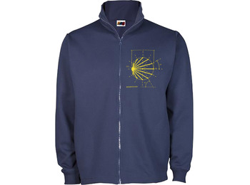 Jaqueta de algodão Sketch Blue Camino Blue