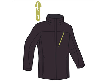 Jaqueta GTX Trangoworld Rain 422