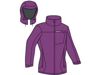 Jaqueta Inner Plus Trangoworld Aleida Complet 2E0