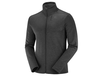 Salomon Transition FZ Jacket Black