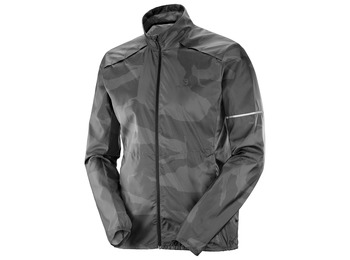 Salomon Wind Jacket Grey