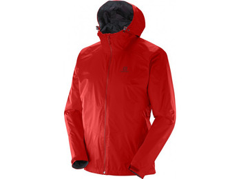 Salomon Cresent WTPF Jacket Red