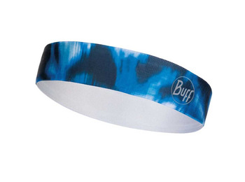 Love ancha Buff Wide Hairband Azul