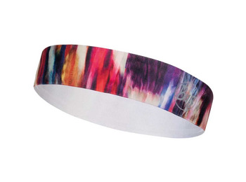 Love Ancha Buff Wide Hairband Lila Multi