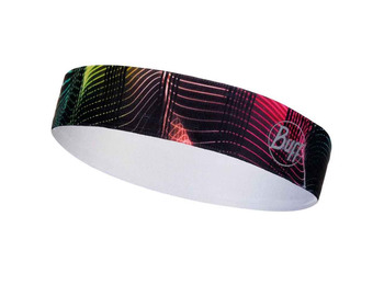 Love Ancha Buff Wide Hairband Negro Multi