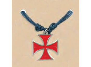Pingente Cruz Vermelha de Malta
