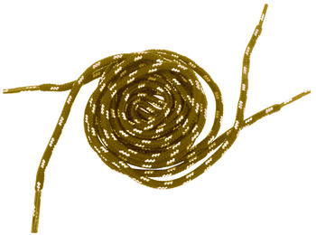 Elementerre Twist Laces Negro-Blanco