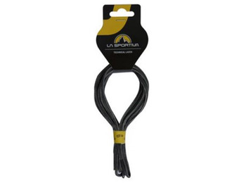 La Sportiva Mountain Runing atacadores 107 cm. Cinza antracite