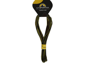 La Sportiva Mountain Correndo atacadores de 132 cm. Preto Verde