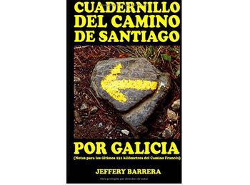 Livreto do Caminho de Santiago pela Galiza- Jeffery Barrera