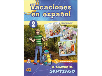 Caderno de férias espanhol O Caminho de Santiago