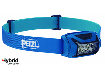 Farol Petzl Actik 450 lumens Azul