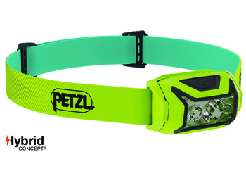 Farol Petzl Actik 450 lumens Verde