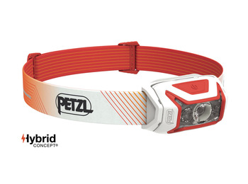 Farol Petzl Actik Core 600 lumens Rojo