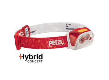 Front Petzl Actik Core Red