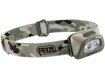 Petzl Tactikka frontal + 350 lúmens Verde Camuflaje