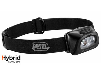 Frente Petzl Tactikka + RGB 350 lumens Preto
