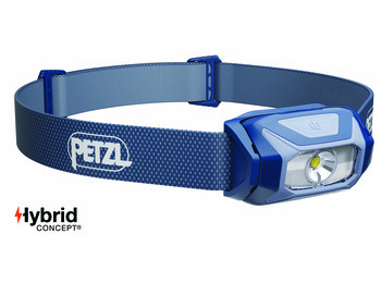 Farol Petzl Tikkina 300 Lumens Azul
