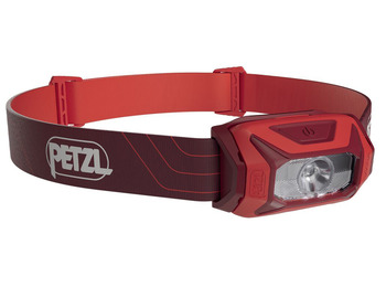 Farol Petzl Tikkina 300 Lumens Rojo