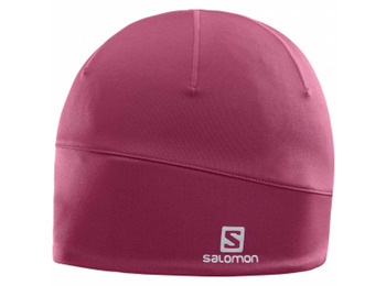 Salomon Active Beanie Chapéu Laranja Rojo granate